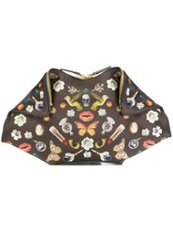 клатч 'De Manta' Alexander McQueen