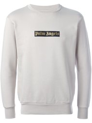 толстовка с принтом логотипа   Palm Angels