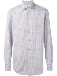 рубашка в клетку Kiton