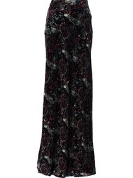 юбка с принтом пейсли  Roberto Cavalli