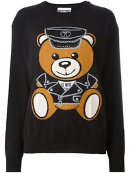 свитер с изображением teddy bear Moschino