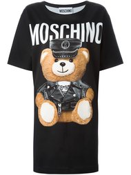 платье-футболка с принтом "teddy bear " Moschino