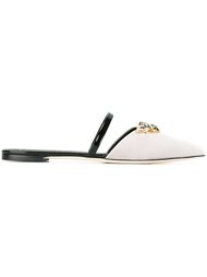 декорированные мюли с кристаллами Giuseppe Zanotti Design
