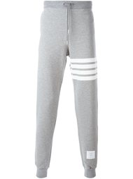 спортивные брюки с контрастными полосками Thom Browne
