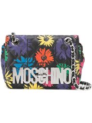сумка через плечо с цветочным принтом Moschino