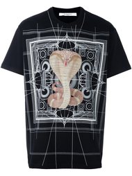 футболка с принтом кобры Givenchy