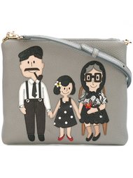 сумка через плечо с аппликацией семьи Dolce &amp; Gabbana