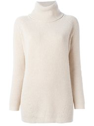 свитер-водолазка в рубчик  Woolrich
