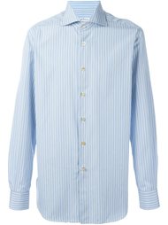 полосатая рубашка Kiton