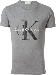 футболка с принтом логотипа  Calvin Klein Jeans
