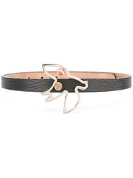 ремень с элементом птицы Red Valentino
