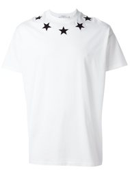 футболка с нашивками звезд  Givenchy