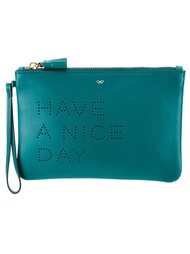 клатч 'Have a Nice Day'  Anya Hindmarch