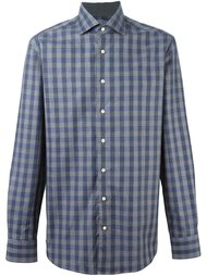 рубашка в клетку 'Mayfair Navy Check' Hackett