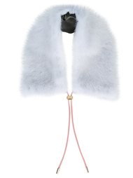 воротник из меха норки Mary Katrantzou