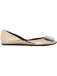 балетки с пряжкой Roger Vivier