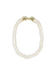 колье из двух нитей с искусственным жемчугом Chanel Vintage