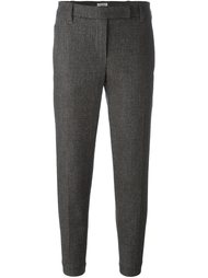 укороченные строгие брюки Brunello Cucinelli