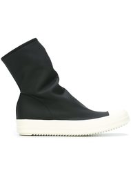 хайтопы на резиновой подошве Rick Owens DRKSHDW