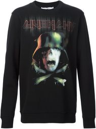 толстовка с принтом черепа Givenchy