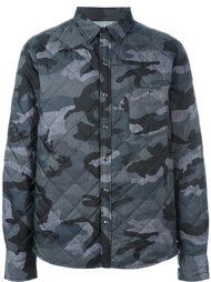 куртка с камуфляжным принтом  Moncler Gamme Bleu