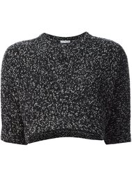 укороченный топ с короткими рукавами Brunello Cucinelli