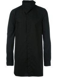рубашка с высокой горловиной Rick Owens