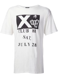 футболка с принтом Club 88 R13