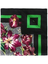 платок с цветочным узором Dolce &amp; Gabbana