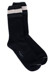 носки с полосками Marni