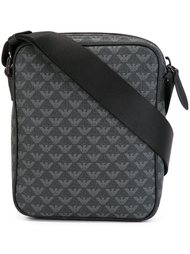 сумка через плечо с монограммным узором Emporio Armani