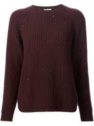 фактурный свитер Brunello Cucinelli