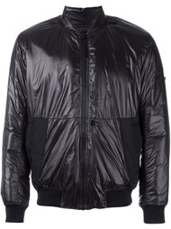 куртка бомбер на молнии с контрастными манжетами Stone Island Shadow Project