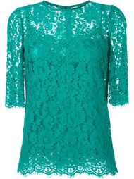 кружевной топ Dolce &amp; Gabbana