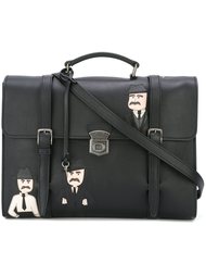 сумка-мессенджер с нашивкой Dolce &amp; Gabbana