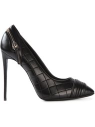 стёганые туфли с молнией на пятке Giuseppe Zanotti Design