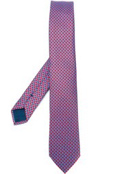 галстук с цепочным узором Ermenegildo Zegna