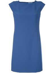 короткое платье с квадратным вырезом Versace Collection