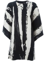 платье в полоску Mm6 Maison Margiela