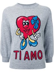 свитер "Ti Amo" Love Moschino