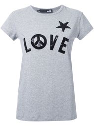 декорированная  футболка  Love Moschino
