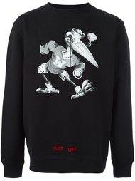толстовка с принтом птицы Off-White