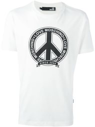 футболка с принтом пацифика Love Moschino
