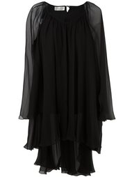 расклешенный топ свободного кроя Alberta Ferretti