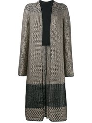 жаккардовое пальто с геометрическим рисунком Haider Ackermann