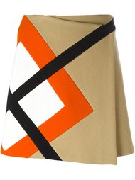 юбка со узором "аргайл" MSGM