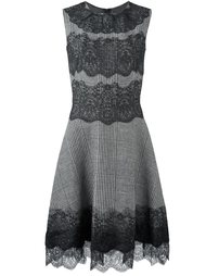 платье с кружевными панелями Ermanno Scervino