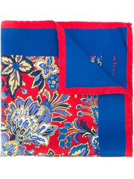 карманный платок с цветочным принтом Kiton