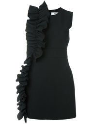 платье с рюшами MSGM