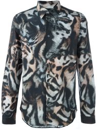 рубашка с принтом тигров Ps By Paul Smith